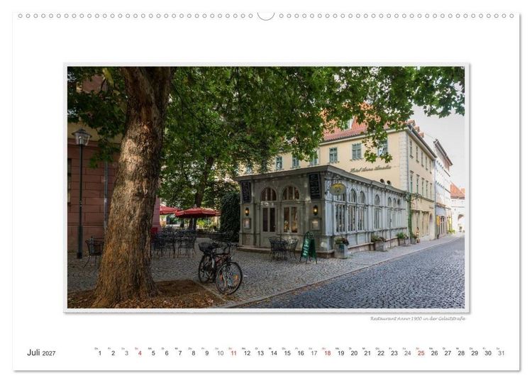 Produktbild: Emotionale Momente: Weimarer Ansichten. (hochwertiger Premium Wandkalender 2027 DIN A2 quer), Kunstdruck in Hochglanz