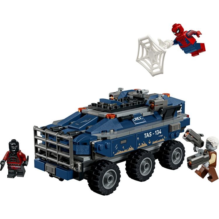 Produktbild: LEGO ǀ Marvel Spider-Man Jagt den Gef&auml;ngnistransporter, Modellbau 76349
