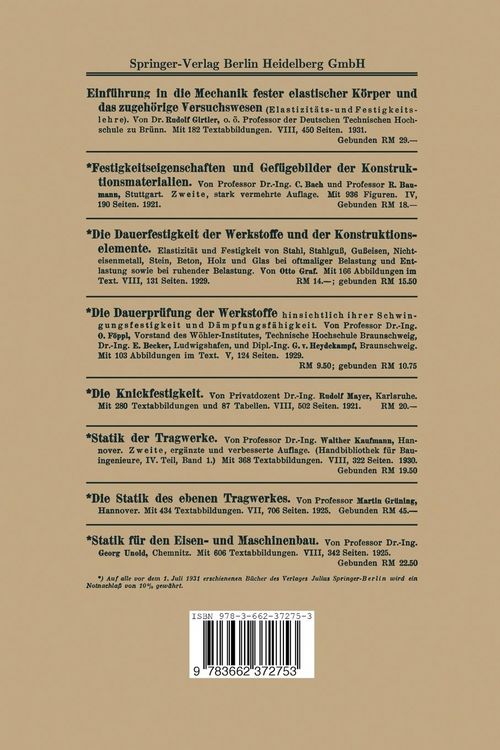 Produktbild: Festigkeit und Form&auml;nderung
