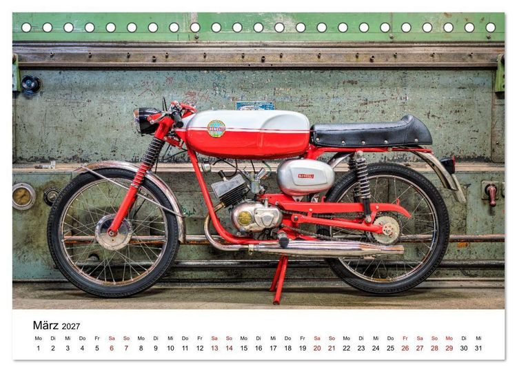 Produktbild: Bella Macchina (Tischkalender 2027 DIN A5 quer), CALVENDO Monatskalender
