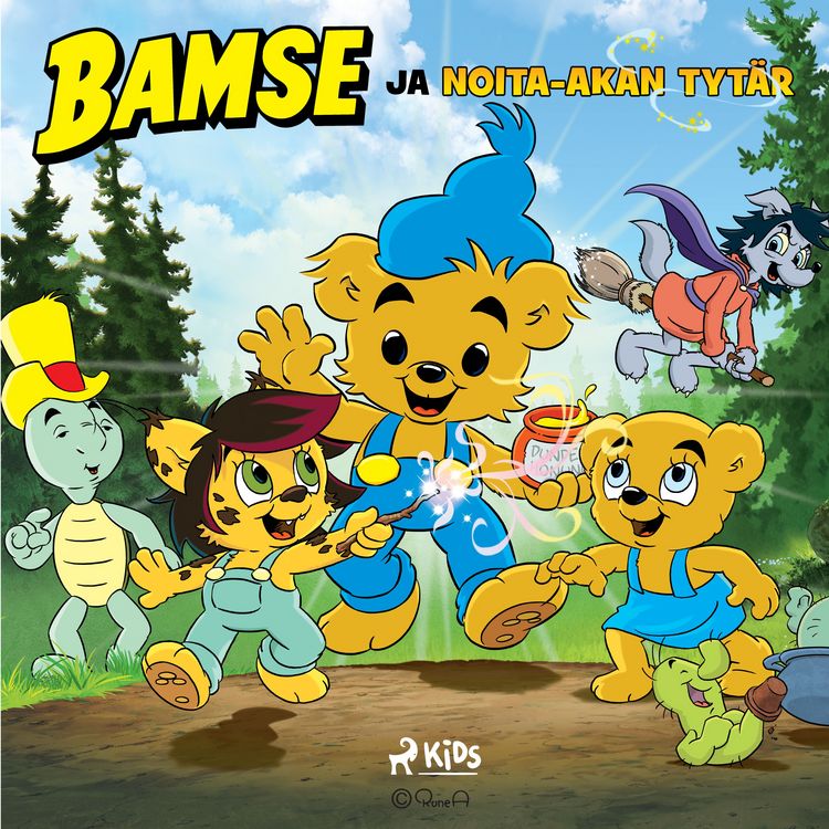 Produktbild: Bamse ja noita-akan tyt&auml;r