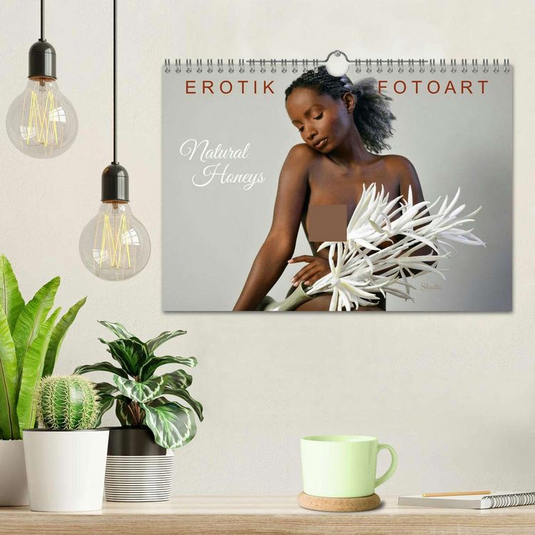 Produktbild: Erotik Fotoart - Natural Honeys (Wandkalender 2026 DIN A4 quer), CALVENDO Monatskalender