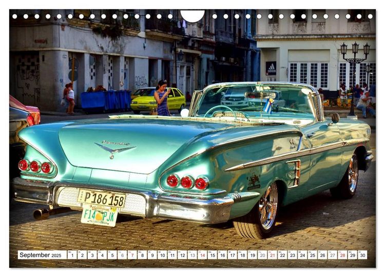 Produktbild: Impala '58 - Ein Chevy der Extraklasse (Wandkalender 2025 DIN A4 quer), CALVENDO Monatskalender