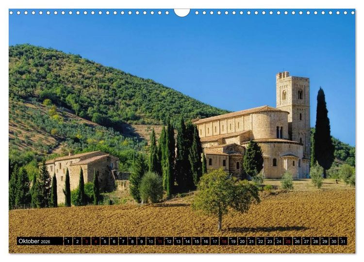 Produktbild: Kirchen in Italien (Wandkalender 2026 DIN A3 quer), CALVENDO Monatskalender