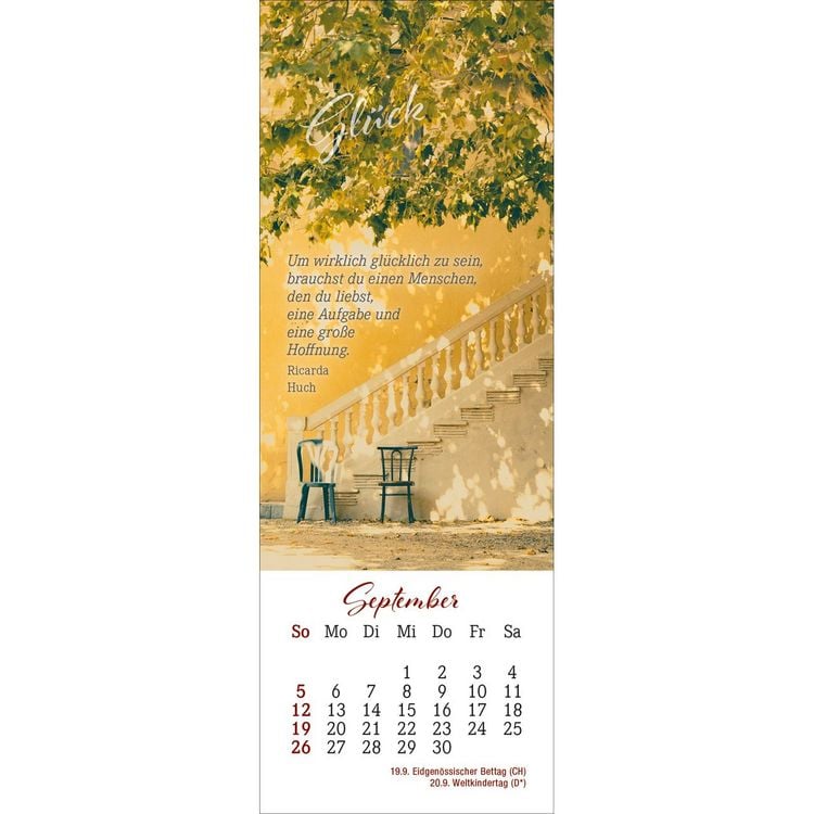 Produktbild: Den Augenblick genie&szlig;en 2027