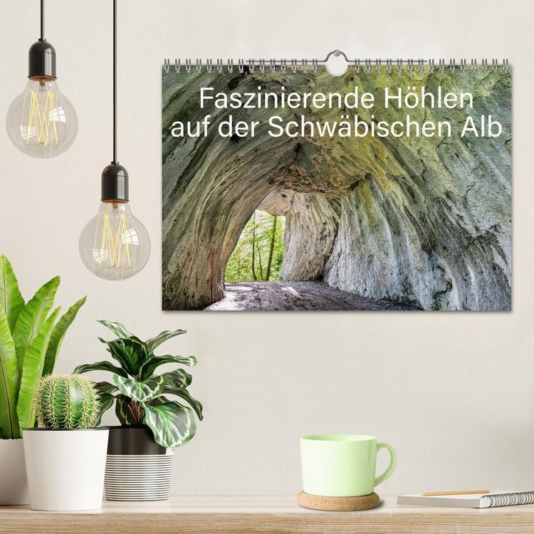 Produktbild: Faszinierende H&ouml;hlen auf der Schw&auml;bischen Alb (Wandkalender 2026 DIN A4 quer), CALVENDO Monatskalender