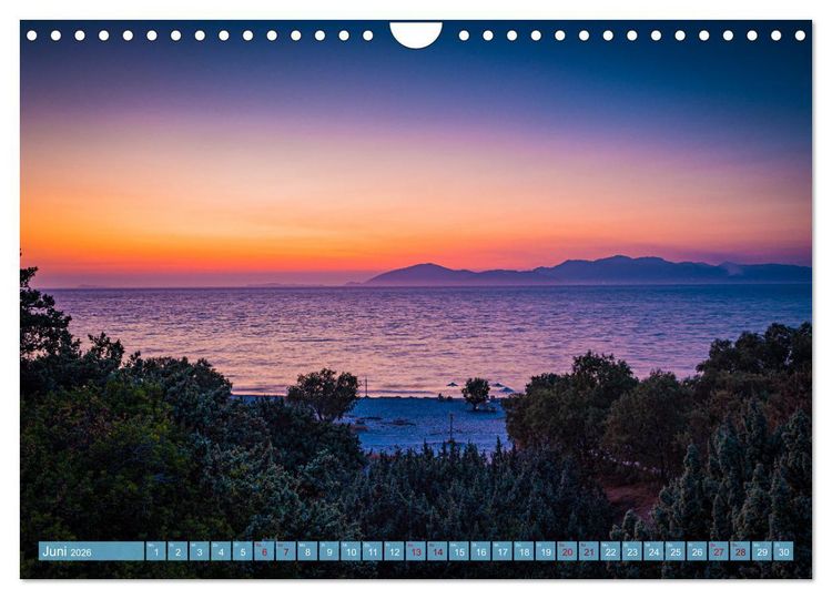 Produktbild: Insel Kos in Griechenland (Wandkalender 2026 DIN A4 quer), CALVENDO Monatskalender