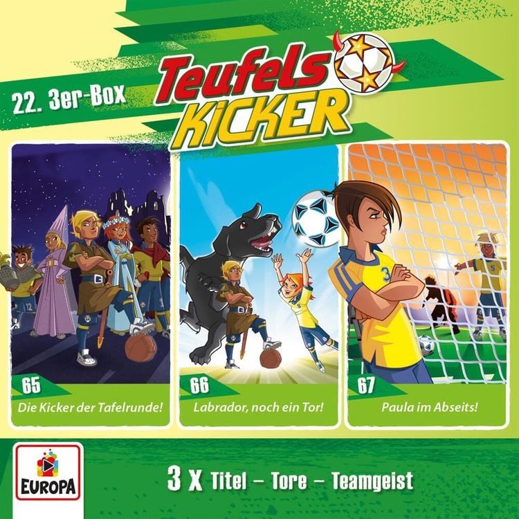 Bild vom Artikel Teufelskicker - 22. Box - 3 Hörspiele vom Autor 