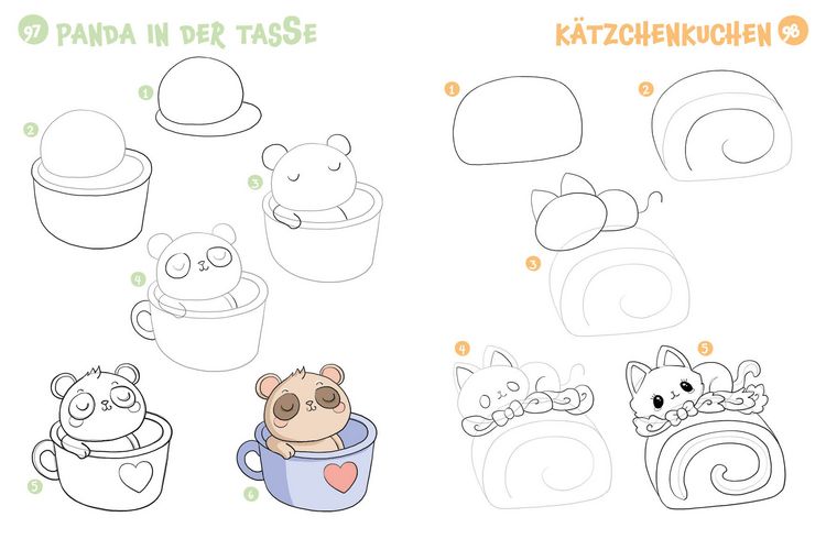 Produktbild: 300 Motive zeichnen &ndash; Kawaii