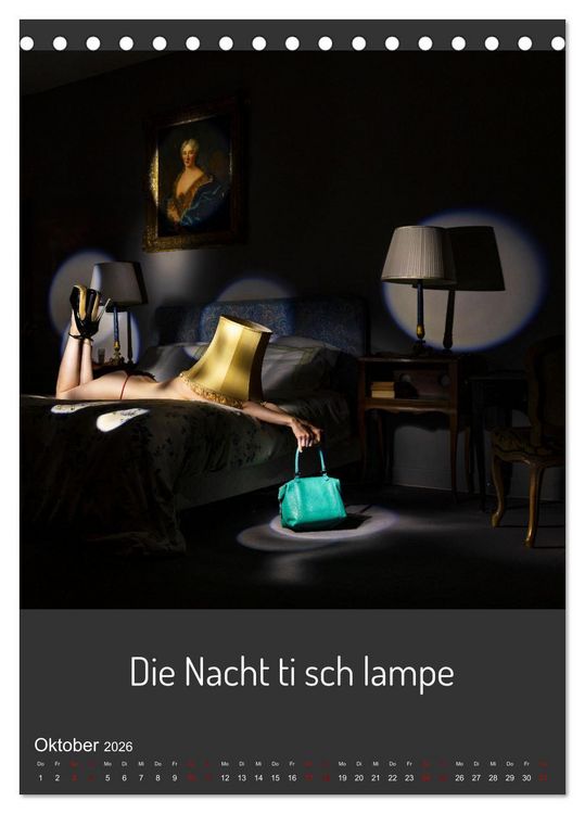 Produktbild: Die Erleuchtung (Tischkalender 2026 DIN A5 hoch), CALVENDO Monatskalender