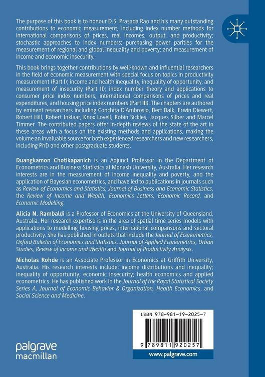 Produktbild: Advances in Economic Measurement