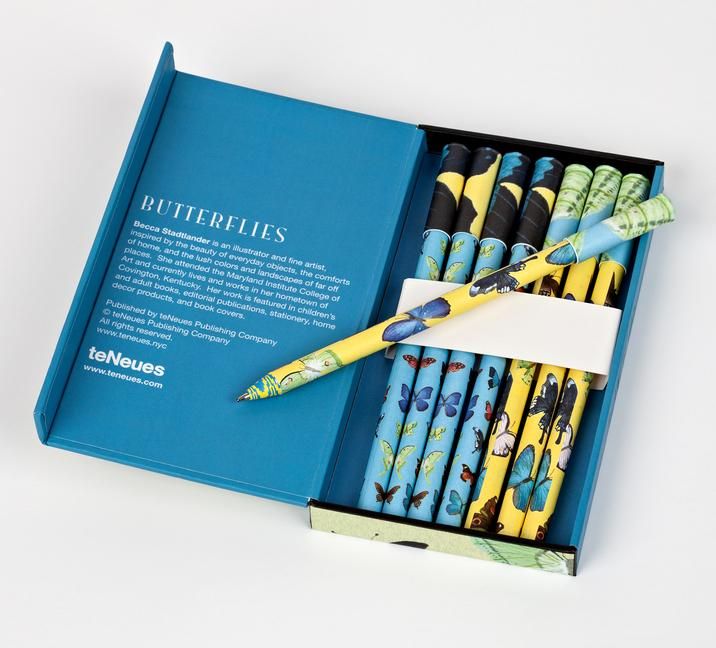 Produktbild: Butterflies 8-Pen Set