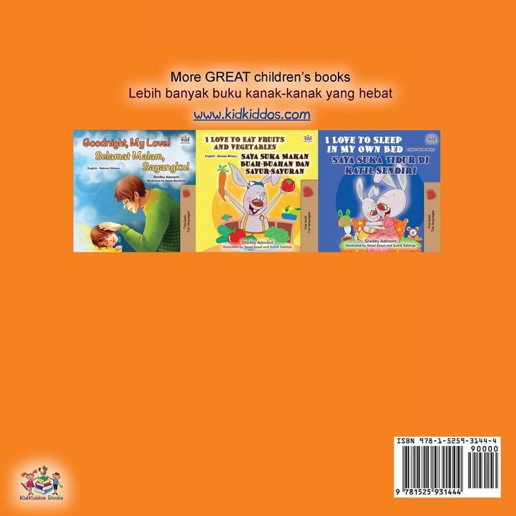 Produktbild: I Love to Share (English Malay Bilingual Book for Kids)