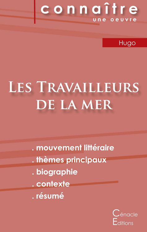 Produktbild: Fiche de lecture Les Travailleurs de la mer de Victor Hugo (Analyse litt&eacute;raire de r&eacute;f&eacute;rence et r&eacute;sum&eacute; complet)