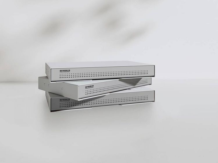 Produktbild: SpeaKa Professional SP-10938484 Untertisch-Schublade 410 mm x 270 mm H&ouml;hen-Bereich: 50.8 mm (max) Wei&szlig;, Grau