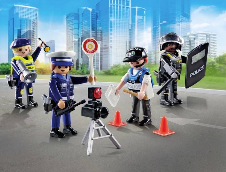 Produktbild: Playmobil® ACT!ON HEROES Figurenset Polizei 71730