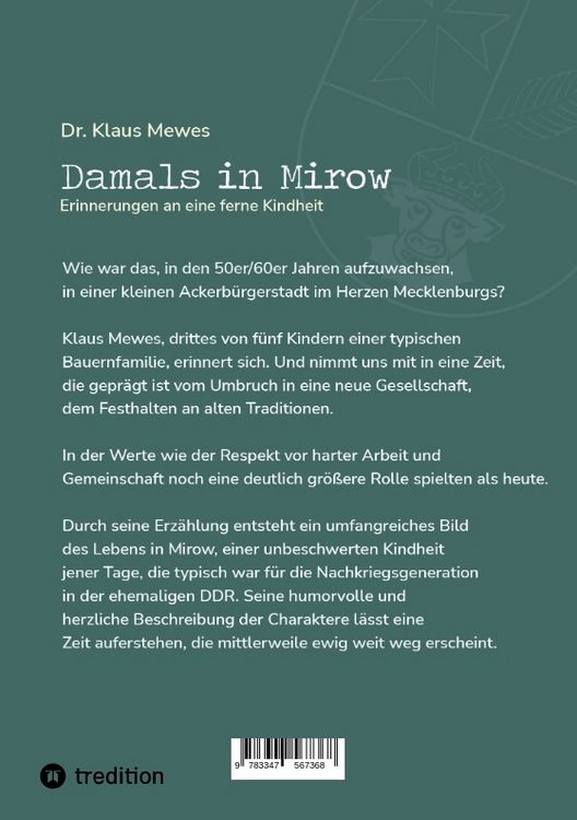 Produktbild: Damals in Mirow