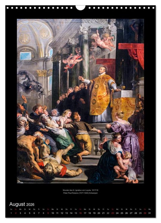 Produktbild: Altarmalerei (Wandkalender 2026 DIN A3 hoch), CALVENDO Monatskalender