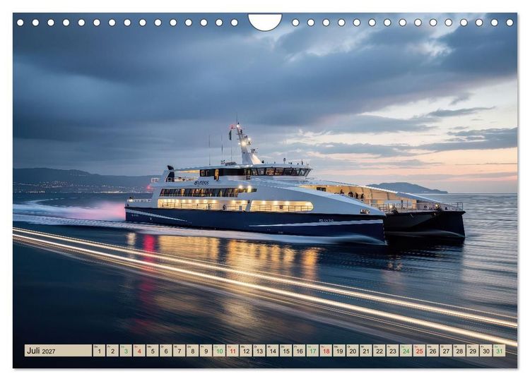 Produktbild: Katamaran-Welten (Wandkalender 2027 DIN A4 quer), CALVENDO Monatskalender