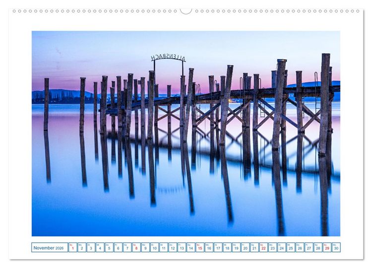 Produktbild: Allensbach am Bodensee (hochwertiger Premium Wandkalender 2026 DIN A2 quer), Kunstdruck in Hochglanz
