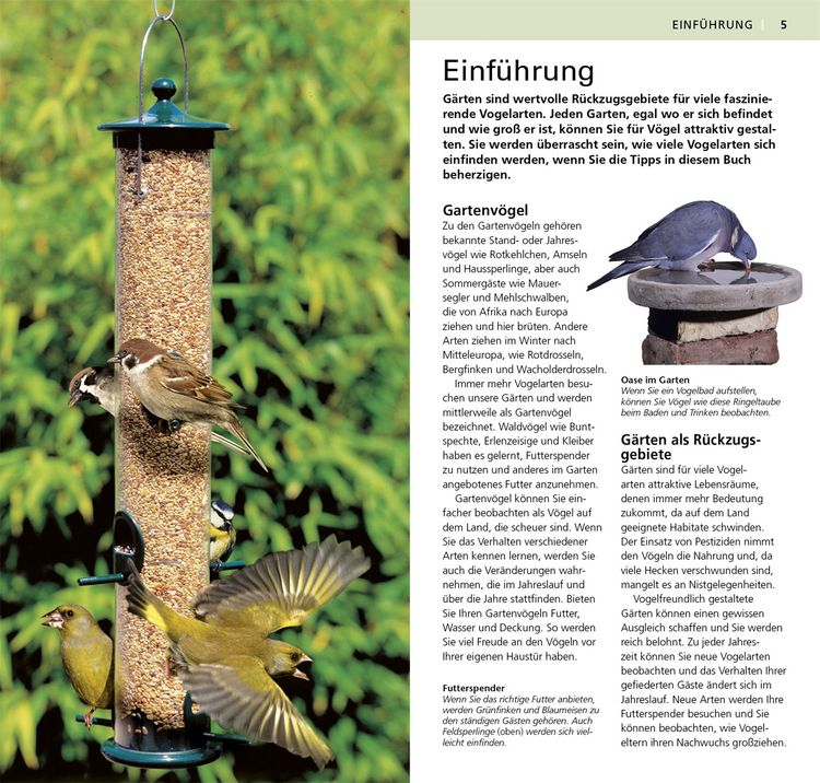 Produktbild: Gartenv&ouml;gel beobachten und bestimmen