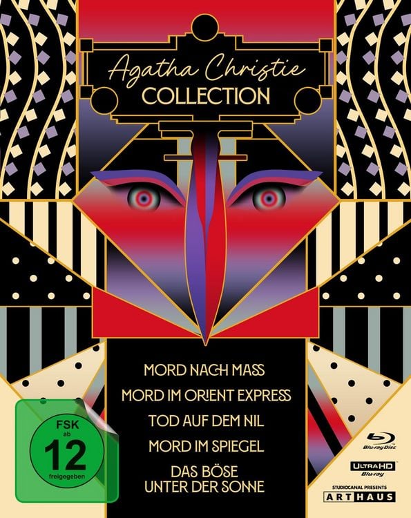 Produktbild: Agatha Christie Collection - 4K-Remastered [5 4K-UHDs+5 Blu-rays]