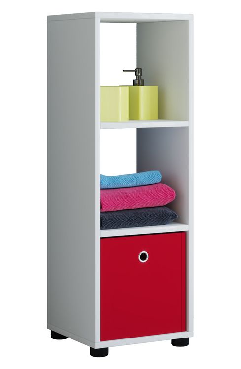 Produktbild: Holz Badm&ouml;bel Midischrank Badregal Benos-3