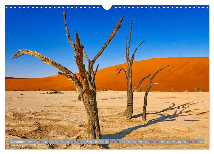 Produktbild: Namibia &ndash; Auf dem Weg ins Sossusvlei (Wandkalender 2026 DIN A3 quer), CALVENDO Monatskalender