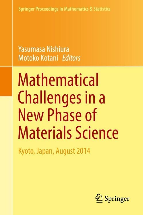 Produktbild: Mathematical Challenges in a New Phase of Materials Science