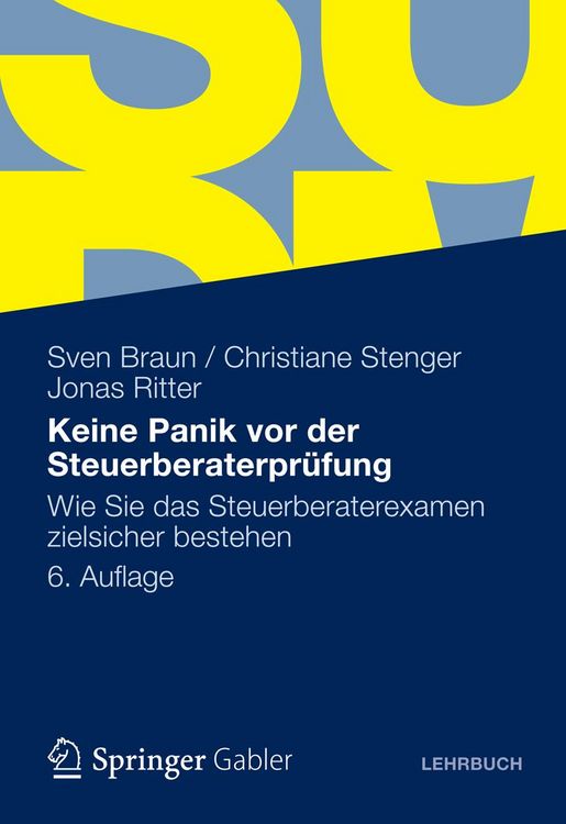 Produktbild: Keine Panik vor der Steuerberaterpr&uuml;fung