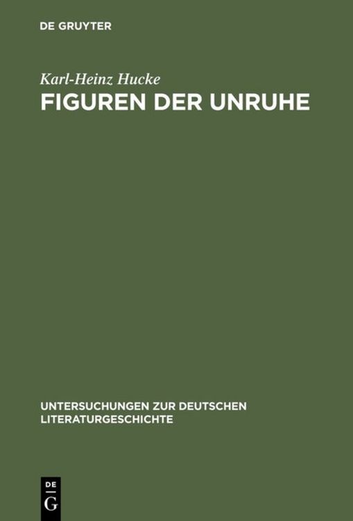 Produktbild: Figuren der Unruhe