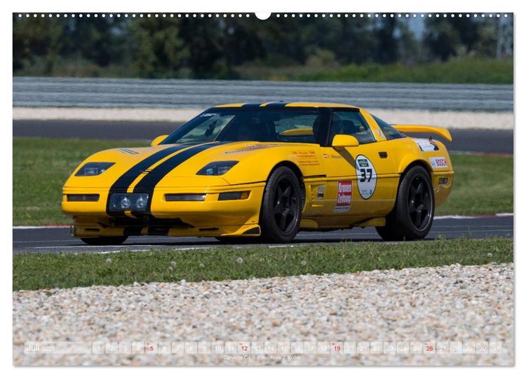 Produktbild: Corvette Racing 2026 (Wandkalender 2026 DIN A2 quer), CALVENDO Monatskalender