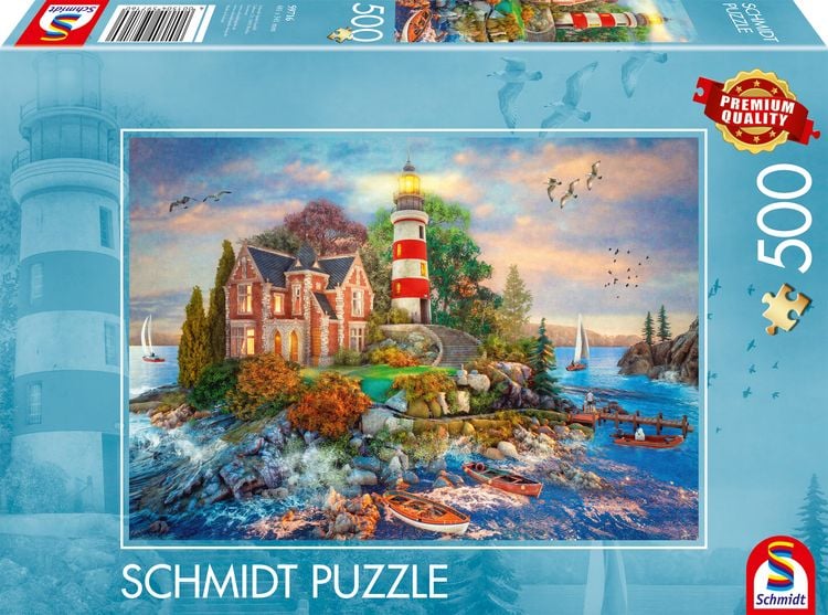 Produktbild: Leuchtturm am Felsen