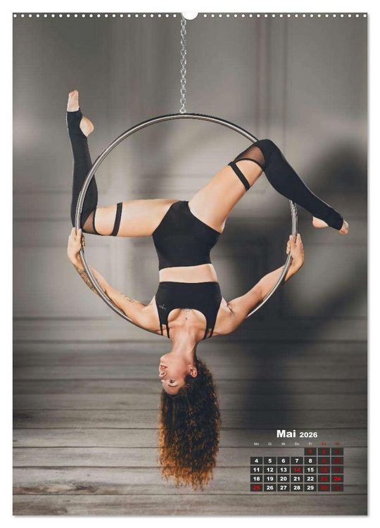 Produktbild: Aerial Hoop Magic (hochwertiger Premium Wandkalender 2026 DIN A2 hoch), Kunstdruck in Hochglanz