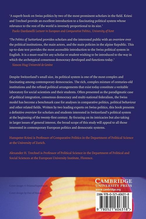 Produktbild: The Politics of Switzerland