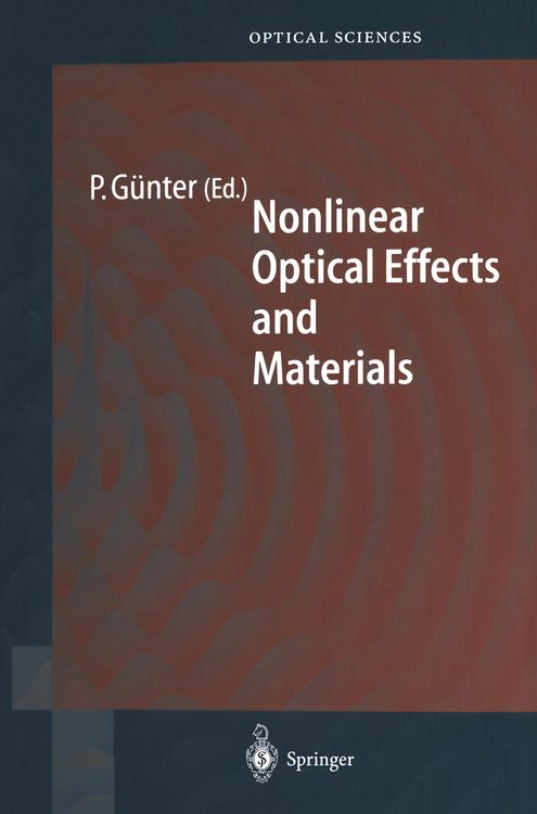 Produktbild: Nonlinear Optical Effects and Materials