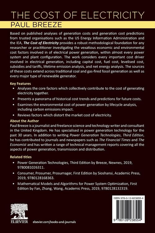 Produktbild: The Cost of Electricity
