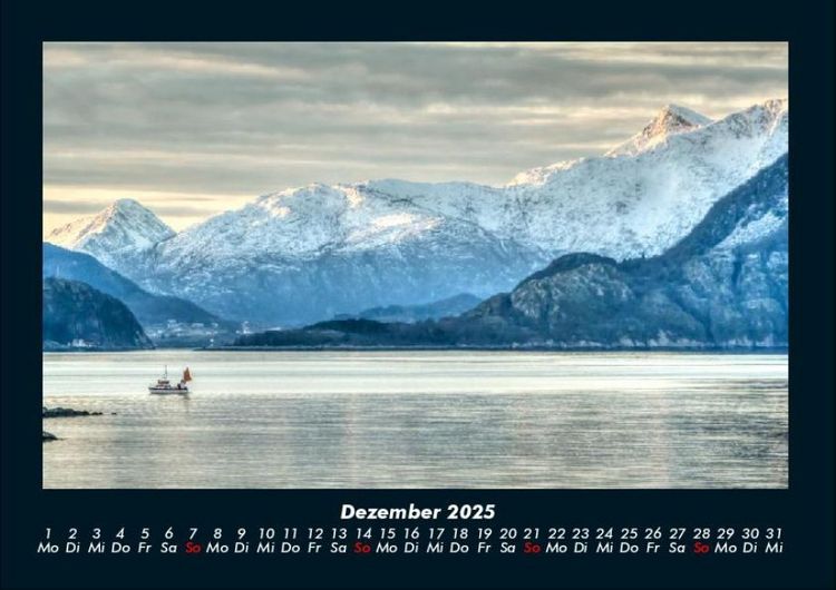 Produktbild: Bergige Welten 2025 Fotokalender DIN A4