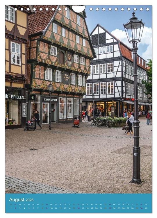Produktbild: Celle in Niedersachsen (Wandkalender 2026 DIN A4 hoch), CALVENDO Monatskalender