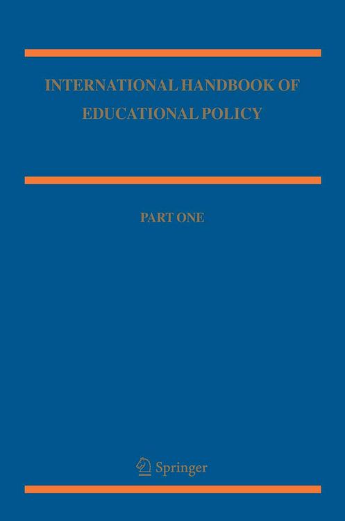 Produktbild: International Handbook of Educational Policy