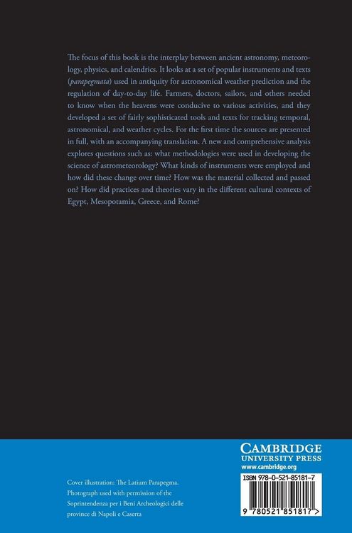 Produktbild: Astronomy, Weather, and Calendars in the Ancient World