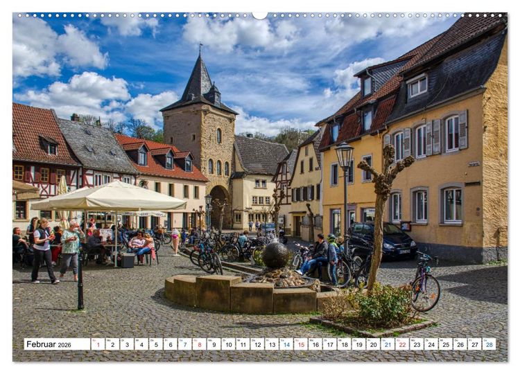 Produktbild: Meisenheim - Die Perle im Glantal (Wandkalender 2026 DIN A2 quer), CALVENDO Monatskalender