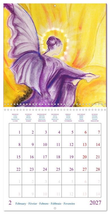 Produktbild: Colorful Fairies (Wall Calendar 2027 12 &times; 12 Inch) CALVENDO 12 Month Wall Calendar