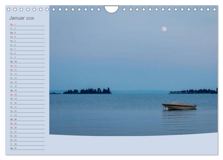 Produktbild: Gardasee - Manerba del Garda (Wandkalender 2026 DIN A4 quer), CALVENDO Monatskalender