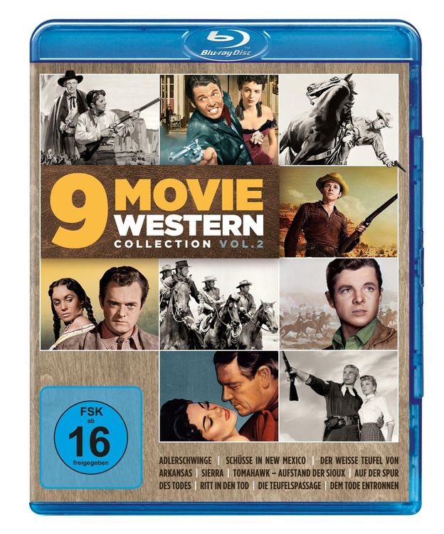 Produktbild: 9 Movie Western Collection - Vol. 2 [3 BRs]