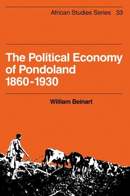 Produktbild: The Political Economy of Pondoland 1860 1930
