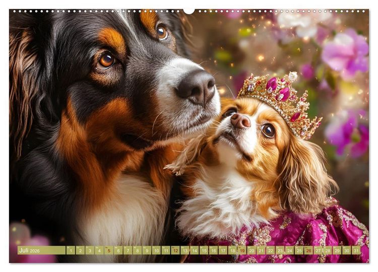 Produktbild: Pfoten Magie (Wandkalender 2026 DIN A2 quer), CALVENDO Monatskalender