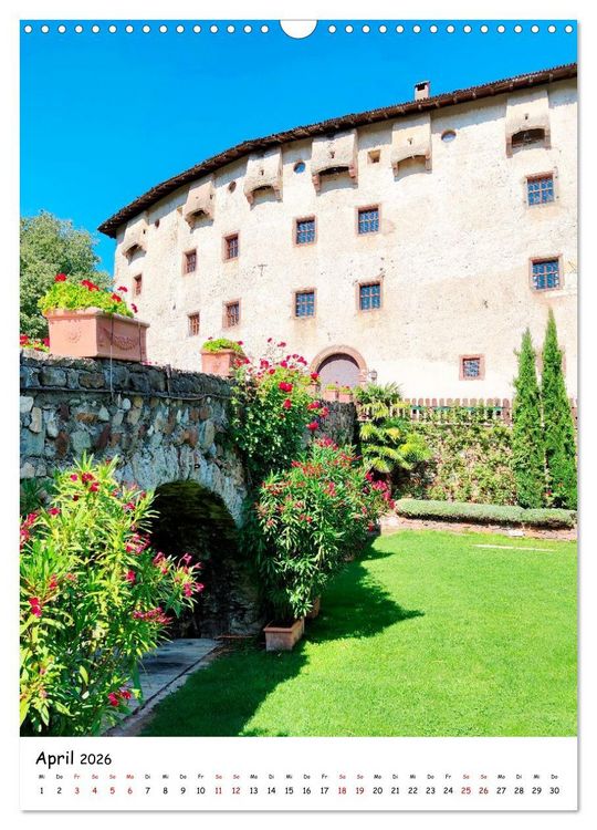 Produktbild: S&uuml;dtirol zum Kennenlernen im Sommer (Wandkalender 2026 DIN A3 hoch), CALVENDO Monatskalender