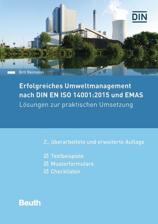 Bild vom Artikel Erfolgreiches Umweltmanagement nach DIN EN ISO 14001:2015 und EMAS vom Autor Grit Reimann
