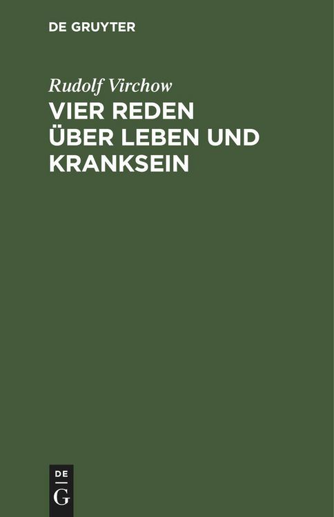 Produktbild: Vier Reden &uuml;ber Leben und Kranksein